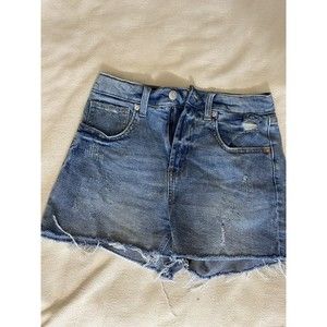 Wild Fable Women’s Blue High Rise Jean Shorts Size 4
